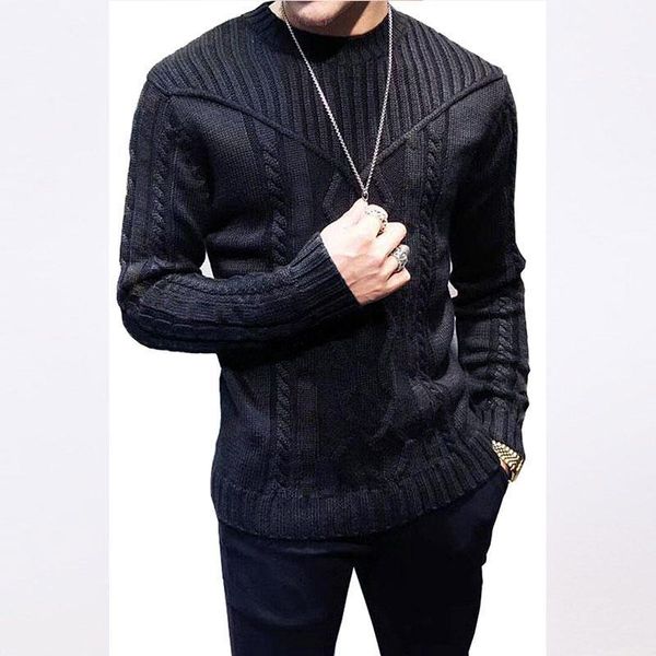 men's sweaters autumn winter men sweater casual pullovers knitted clothes fashion for1, White;black
men's sweaters autumn winter men sweater casual pullovers knitted clothes fashion for1, White;black