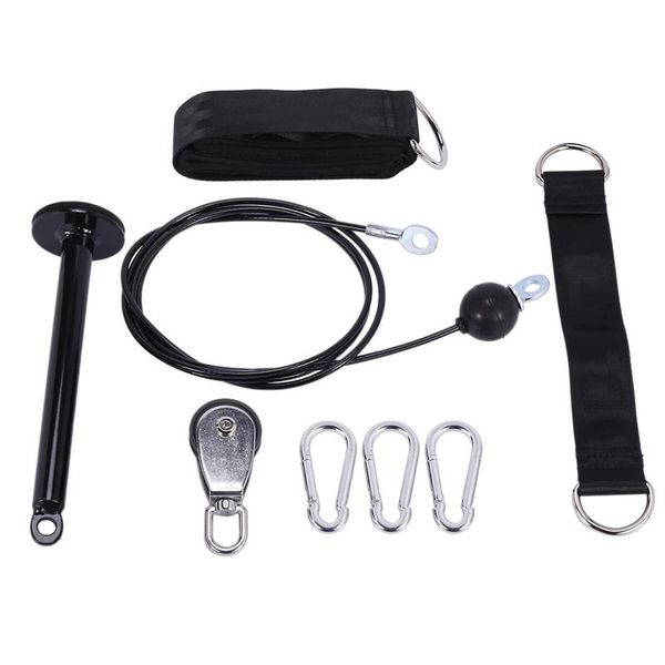 fitness pulley cable system loading pin lifting triceps rope machine workout adjustable length home
fitness pulley cable system loading pin lifting triceps rope machine workout adjustable length home
