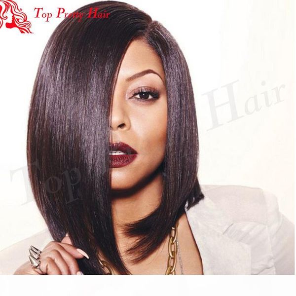 human wig side bangs full lace wigs glueless virgin hair short brazillian bob wig with baby hair for black women, Black;brown
human wig side bangs full lace wigs glueless virgin hair short brazillian bob wig with baby hair for black women, Black;brown