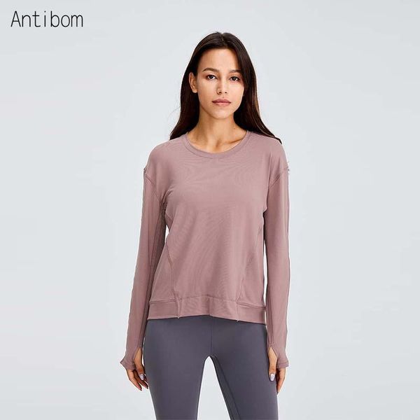 yoga outfits antibom o-neck sports women autumn winter loose soft long sleeve t-shirt fitness training gym casual blouses, White;red
yoga outfits antibom o-neck sports women autumn winter loose soft long sleeve t-shirt fitness training gym casual blouses, White;red