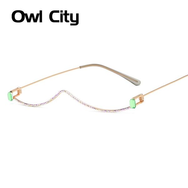 sunglasses fashion diamond frames women luxury half line frame glasses rhinestone wave eyeglasses decoration, White;black
sunglasses fashion diamond frames women luxury half line frame glasses rhinestone wave eyeglasses decoration, White;black