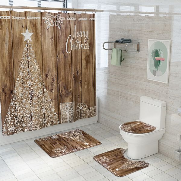 merry christmas shower curtains bathroom curtains set toilet cover anti slip rugs bath mats happy new year festival decoration
merry christmas shower curtains bathroom curtains set toilet cover anti slip rugs bath mats happy new year festival decoration