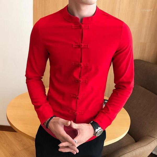 casual men's shirt cotton linen shirt for man blouse unique buckle design solid color plus size red black gray white1, White;black
casual men's shirt cotton linen shirt for man blouse unique buckle design solid color plus size red black gray white1, White;black