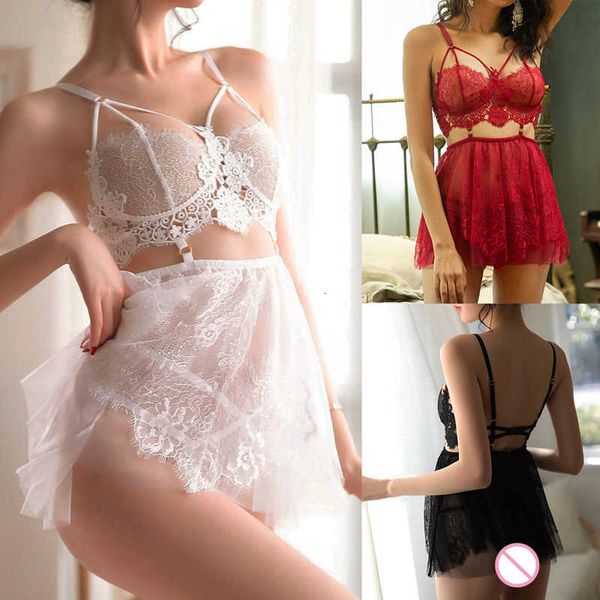 new women 3 piece lace bra and skirt lingerie chemise babydoll sleepwear with panty set, Black;white
new women 3 piece lace bra and skirt lingerie chemise babydoll sleepwear with panty set, Black;white