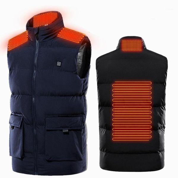 2020 winter women usb charging heated vest electric heating rechargeable gilet men cotton warm thermal outwear waistcoat1, Black;white
2020 winter women usb charging heated vest electric heating rechargeable gilet men cotton warm thermal outwear waistcoat1, Black;white