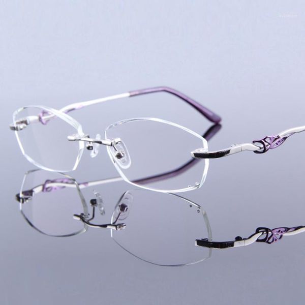 high clear lens women rimless frame reading glasses woman presbyopic frameless diamond cut reading glasses reader eyelasses 0281, White;black
high clear lens women rimless frame reading glasses woman presbyopic frameless diamond cut reading glasses reader eyelasses 0281, White;black