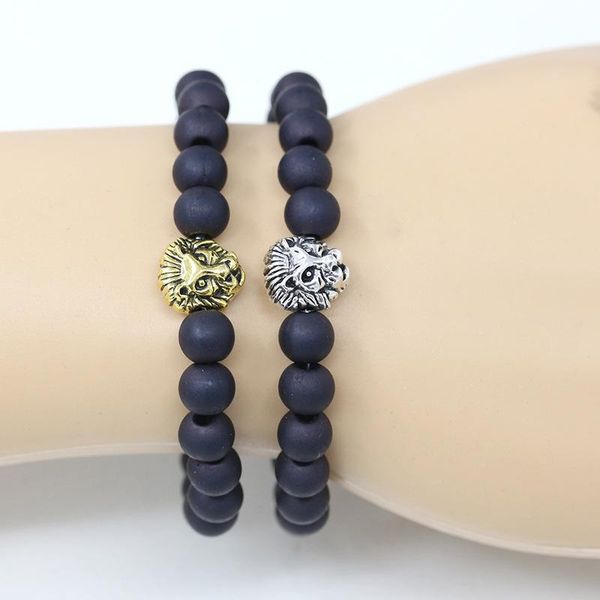 europe and the united states retro jewelry supply wholesale men's beads bracelet natural stone leopard head beaded, Black
europe and the united states retro jewelry supply wholesale men's beads bracelet natural stone leopard head beaded, Black