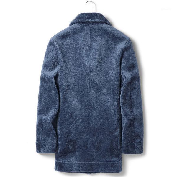 coat autumn winter jacket men real sheep shearling fur long coats mens suede lining wool jackets jlk18yc1993 my18161, Black 
coat autumn winter jacket men real sheep shearling fur long coats mens suede lining wool jackets jlk18yc1993 my18161, Black