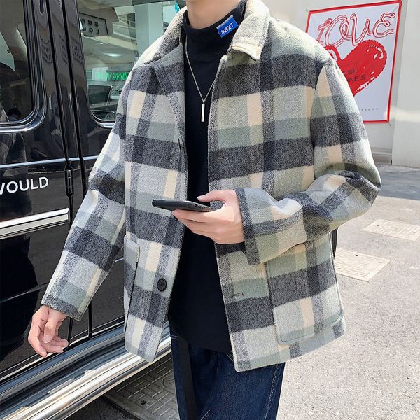 woman men's coats autumn winter plaid casual jackets streetwear privathinker korean 2021 clothes warm oversize fashion man ufdcs, Black
woman men's coats autumn winter plaid casual jackets streetwear privathinker korean 2021 clothes warm oversize fashion man ufdcs, Black