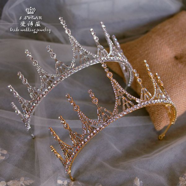 aisiwei european style water diamond alloy hair ornament bride wedding dress travel p princess crown headdress accessories, Silver
aisiwei european style water diamond alloy hair ornament bride wedding dress travel p princess crown headdress accessories, Silver