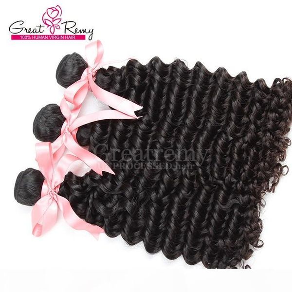 greatremy 3pcs lot 8a deep wave peruvian unprocessed human hair weave 8-30 virgin hair extension natural color dropshipping, Black
greatremy 3pcs lot 8a deep wave peruvian unprocessed human hair weave 8-30 virgin hair extension natural color dropshipping, Black
