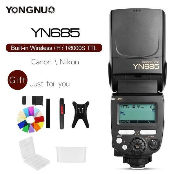 yongnuo yn685 yn685c yn685n hssl ittl wireless 2.4g speedlite flash for support yn560iv yn560-tx rf605 rf603 ii1
yongnuo yn685 yn685c yn685n hssl ittl wireless 2.4g speedlite flash for support yn560iv yn560-tx rf605 rf603 ii1