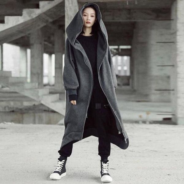 plus size coat creative ladies solid color long sleeve winter autumn zipper cuddle pouch fleece hoodies women outwear y200610, Black
plus size coat creative ladies solid color long sleeve winter autumn zipper cuddle pouch fleece hoodies women outwear y200610, Black