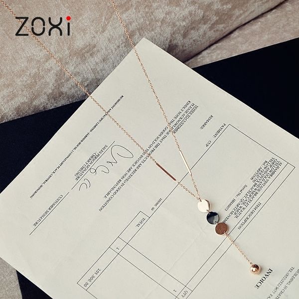 zoxi simple disc ball pendant necklace women's fashion net red korean version autumn and winter versatile atmosphere sweater chain leng, Silver
zoxi simple disc ball pendant necklace women's fashion net red korean version autumn and winter versatile atmosphere sweater chain leng, Silver