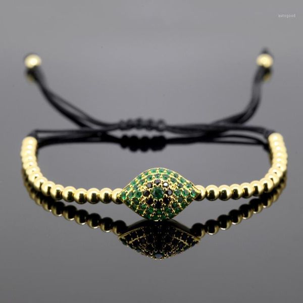 charm bracelets classic anil green black cz zirconia evil eye 4mm copper beads adjustable macrame bracelet for man1, Golden;silver
charm bracelets classic anil green black cz zirconia evil eye 4mm copper beads adjustable macrame bracelet for man1, Golden;silver