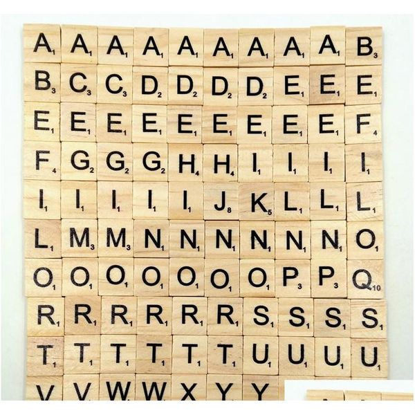 100pcs/set english words wooden letters alphabet tiles black scrabble letters & numbers for crafts wood kids school learning supplies k7ji3
100pcs/set english words wooden letters alphabet tiles black scrabble letters & numbers for crafts wood kids school learning supplies k7ji3