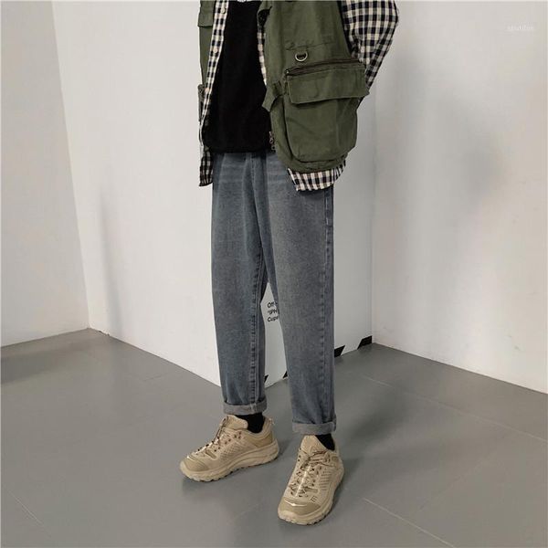 men's jeans wholesale 2021 denim casual teenagers students men's pants old fashion trend ankle length wide leg men1, Blue
men's jeans wholesale 2021 denim casual teenagers students men's pants old fashion trend ankle length wide leg men1, Blue