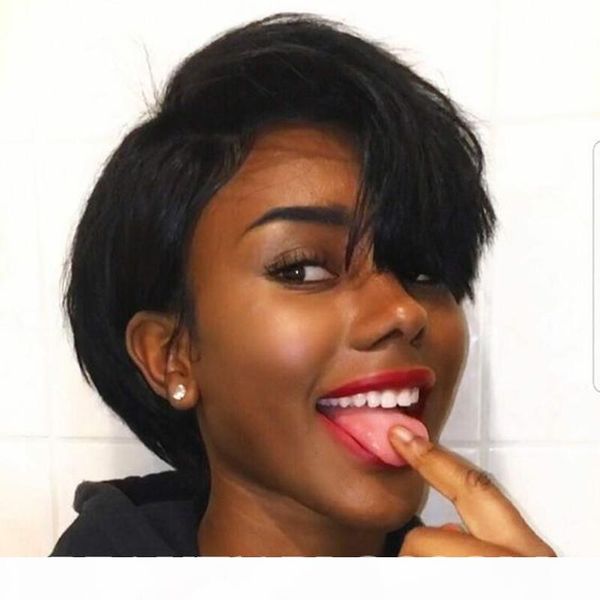 short wigs for black women black wigs for women heat resistant pixie cut none lace wigs curly rihannas hairstyle, Black;brown
short wigs for black women black wigs for women heat resistant pixie cut none lace wigs curly rihannas hairstyle, Black;brown