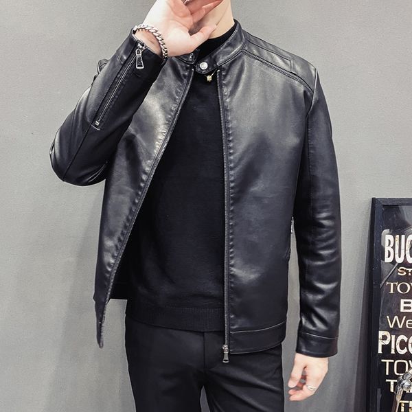 cyiqf spring men's h motorcycle jacket spring and autumn conventional soft leather jacket korean simulation slim wallet jacketstyle tre, Blue
cyiqf spring men's h motorcycle jacket spring and autumn conventional soft leather jacket korean simulation slim wallet jacketstyle tre, Blue