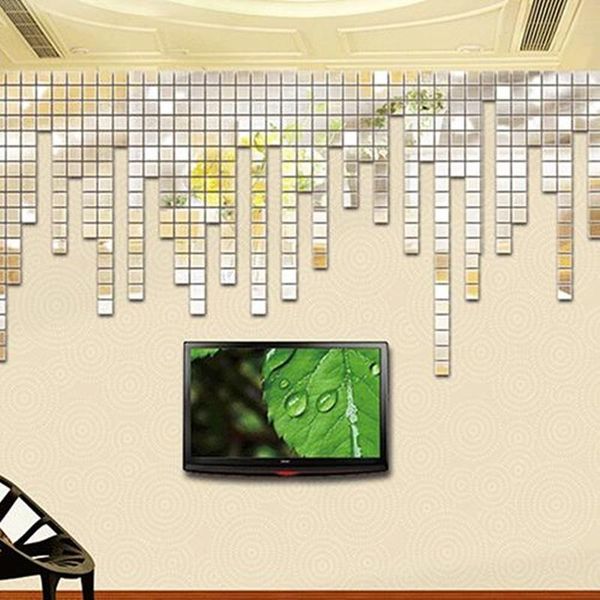 100pcs 2*2cm acrylic mirror wall stickers decal square/round mosaic room wall sticker for kids rooms home decoration silver gold
100pcs 2*2cm acrylic mirror wall stickers decal square/round mosaic room wall sticker for kids rooms home decoration silver gold