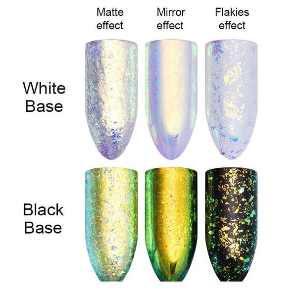 chameleon neon powder iridescent flakies sequins mirror nail art dust chrome pigment for nails chamel jllmwt, Silver;gold
chameleon neon powder iridescent flakies sequins mirror nail art dust chrome pigment for nails chamel jllmwt, Silver;gold