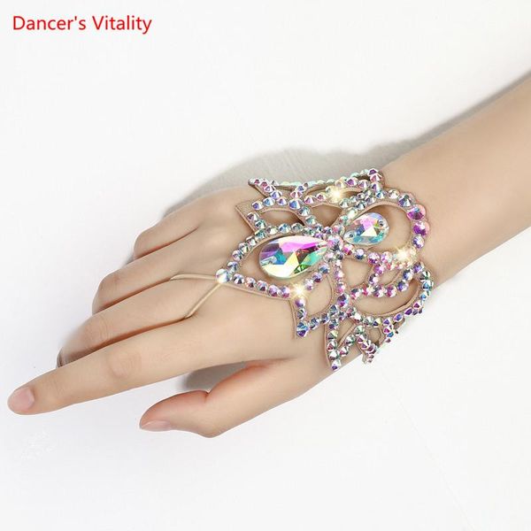belly dance female high-end elegant bracelet exquisite rhinestone matching accessories mittens, Black;red
belly dance female high-end elegant bracelet exquisite rhinestone matching accessories mittens, Black;red
