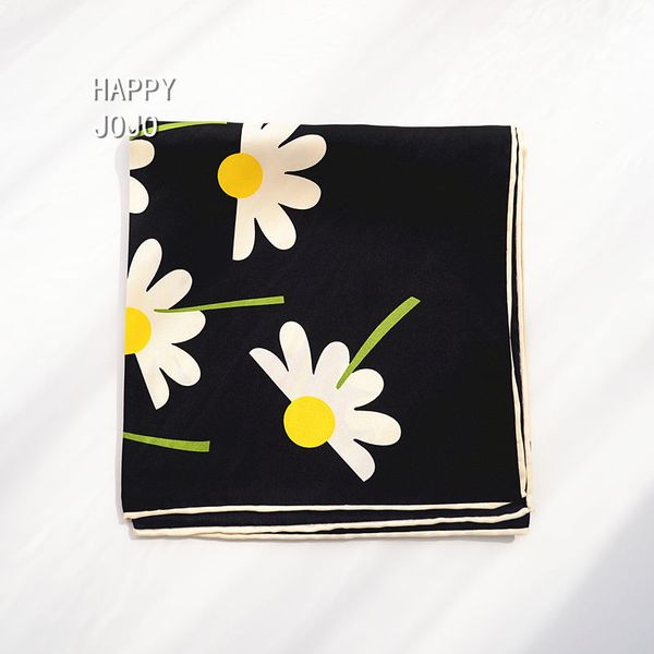 100% natural pure silk black scarf with flower 86*86 big squares multifunctional scarf lovely kerchief neck shawl gift for women y201007, Blue;gray
100% natural pure silk black scarf with flower 86*86 big squares multifunctional scarf lovely kerchief neck shawl gift for women y201007, Blue;gray