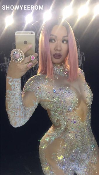 stage wear rhinestones sparkly jumpsuit fashion nude big stretch dance costume one-piece bodysuit birthday outfit party leggings, Black;red
stage wear rhinestones sparkly jumpsuit fashion nude big stretch dance costume one-piece bodysuit birthday outfit party leggings, Black;red
