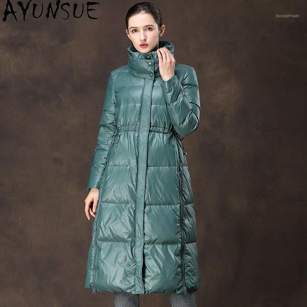 women's down & parkas ayunaue coat female jacket women's winter long clothing warm fashion 2021 ropa mujer yamy19080 pph6901, Black
women's down & parkas ayunaue coat female jacket women's winter long clothing warm fashion 2021 ropa mujer yamy19080 pph6901, Black