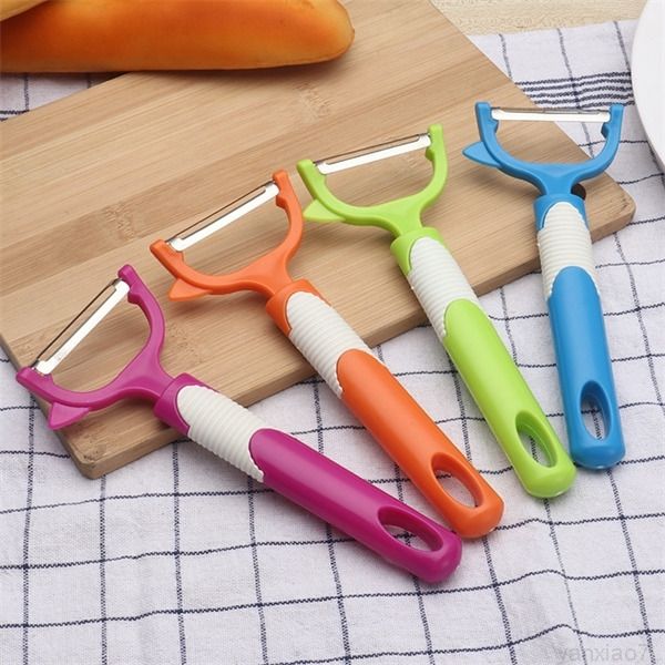 stainless steel fruit vegetable with plastic handle home kitchen pravtical multi function apple peeler tools
stainless steel fruit vegetable with plastic handle home kitchen pravtical multi function apple peeler tools