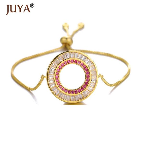 juya classic round cubic zirconia crystal gem adjustable chain bracelet women fashion party jewelry gift pulseira femme, Black
juya classic round cubic zirconia crystal gem adjustable chain bracelet women fashion party jewelry gift pulseira femme, Black