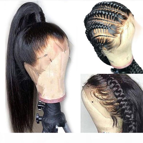 13x6 deep part pre plucked lace front wigs with baby hair silky straight peruvian virgin human hair wig for black women 9a, Black;brown
13x6 deep part pre plucked lace front wigs with baby hair silky straight peruvian virgin human hair wig for black women 9a, Black;brown