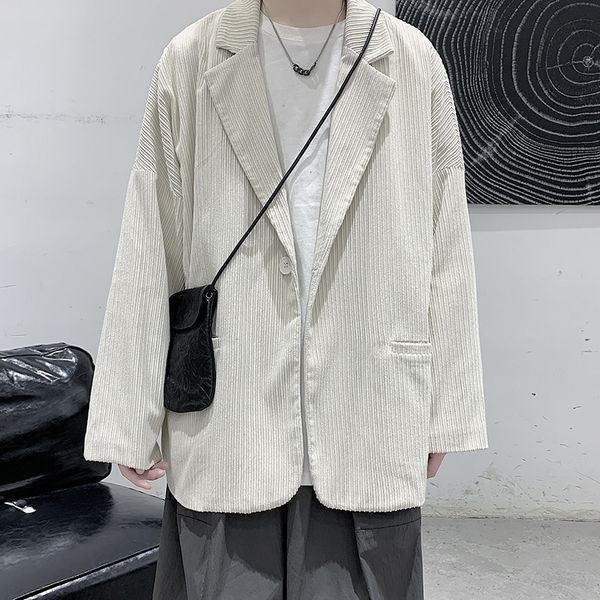 fashion casual blazer men's neutral loose long sleeve jacket autumn and winter korean versatile suit, Black;brown
fashion casual blazer men's neutral loose long sleeve jacket autumn and winter korean versatile suit, Black;brown