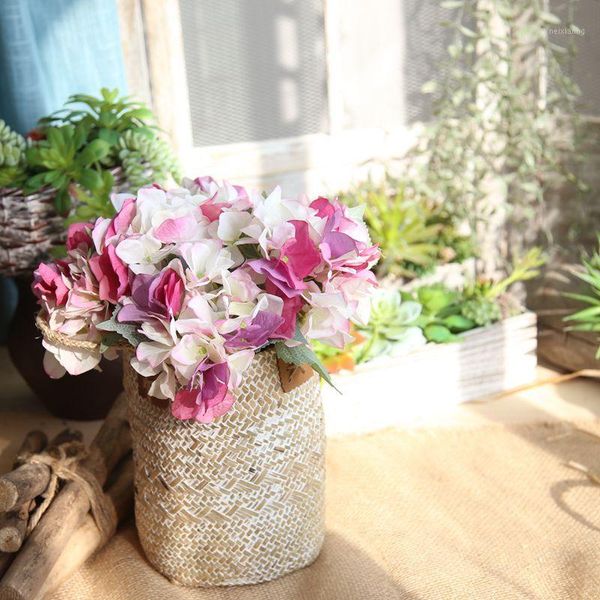 decorative flowers & wreaths 1pc silk bridal hand bouquet hydrangea high-grade artificial fake for wedding home decoration flores1
decorative flowers & wreaths 1pc silk bridal hand bouquet hydrangea high-grade artificial fake for wedding home decoration flores1