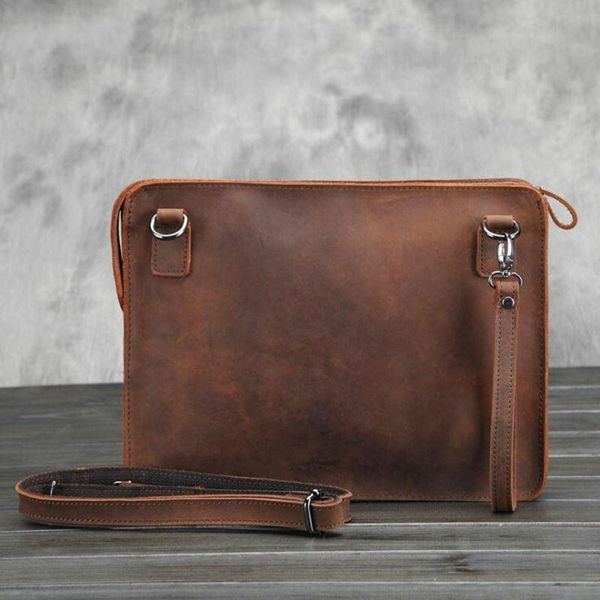 100% original crazy horse genuine leather retro briefcase bags men vintage business envelope lapmessenger bag new
100% original crazy horse genuine leather retro briefcase bags men vintage business envelope lapmessenger bag new