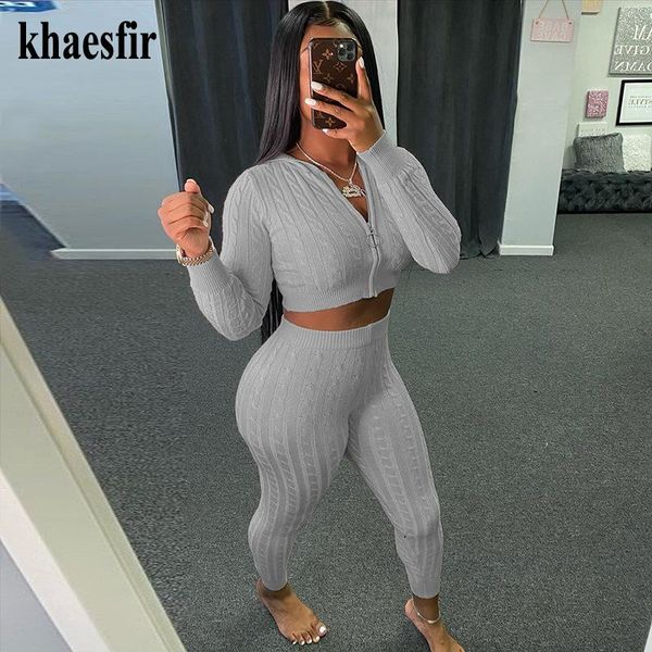 knitted zipper hoodie cardigan sweatpants two piece set women slim solid stretchy casual streetwear spring winter clothing, Gray
knitted zipper hoodie cardigan sweatpants two piece set women slim solid stretchy casual streetwear spring winter clothing, Gray