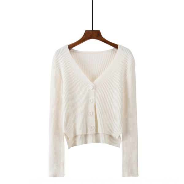 весна и осень 2020 новая корейская версии трикотажа top knitwearshort с длинным рукавом сплошной цвет ямы полосы с трикотажным кардиганом св, White;black
весна и осень 2020 новая корейская версии трикотажа top knitwearshort с длинным рукавом сплошной цвет ямы полосы с трикотажным кардиганом св, White;black