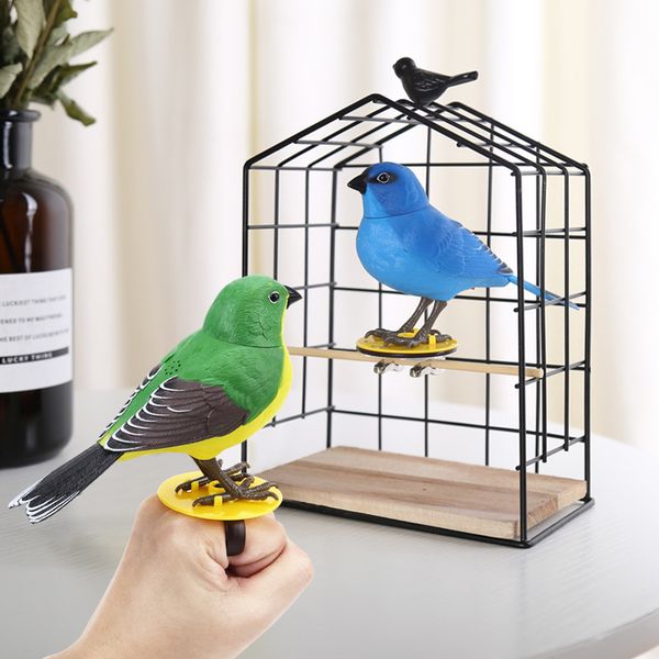 cute singing bird interactive electronic toys simulation wrist bird light voice control music finger ring birds educational toys q0115
cute singing bird interactive electronic toys simulation wrist bird light voice control music finger ring birds educational toys q0115