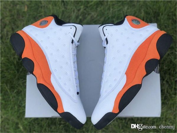 release air authentic 13 starfish sneakers white black starfish orange real carbon fibet retro men outdoor sports shoes with box us 7-13
release air authentic 13 starfish sneakers white black starfish orange real carbon fibet retro men outdoor sports shoes with box us 7-13