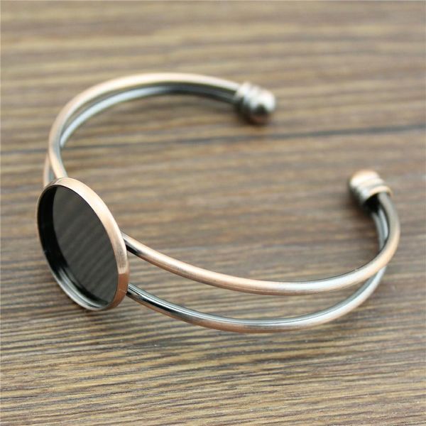 wysiwyg 1pcs 6 colors fit 20 25mm round glass cabochon copper material adjustable bangle base blank tray bezel h jllzqf, Black
wysiwyg 1pcs 6 colors fit 20 25mm round glass cabochon copper material adjustable bangle base blank tray bezel h jllzqf, Black