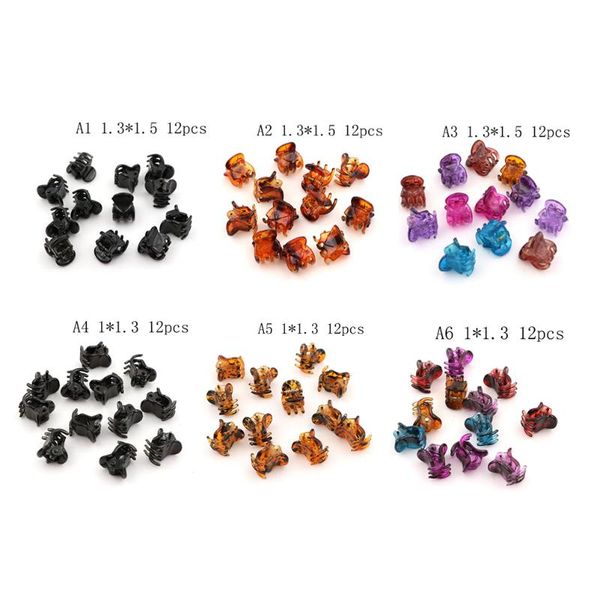 hair accessories 12pcs mini clamps small plastic clips fashion girls crab claw gifts, Slivery;white
hair accessories 12pcs mini clamps small plastic clips fashion girls crab claw gifts, Slivery;white
