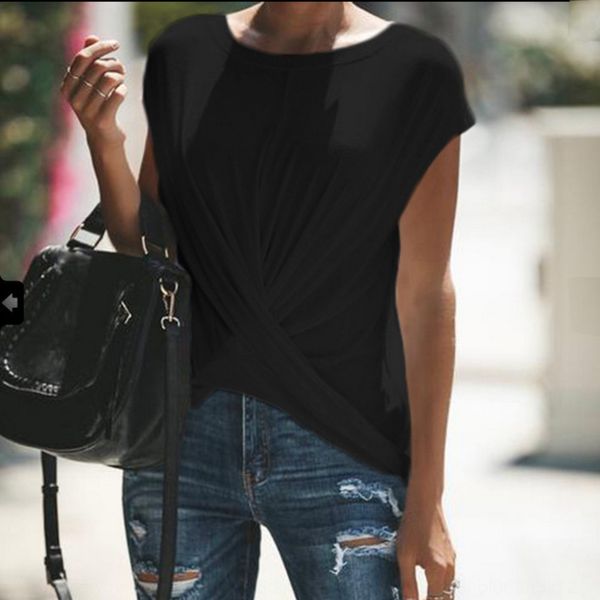 твердое пальто футболка топ футболки лето новой передняя грудь крест случайная короткий рукав топ 2020 крупных женщин для женщин kplvq, White
твердое пальто футболка топ футболки лето новой передняя грудь крест случайная короткий рукав топ 2020 крупных женщин для женщин kplvq, White