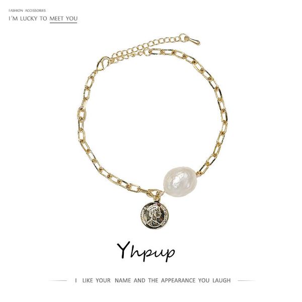 yhpup natural pearls portrait chain bracelet bangle summer jewelry for women fashion trendy jewelry accessories gift 2020, Black
yhpup natural pearls portrait chain bracelet bangle summer jewelry for women fashion trendy jewelry accessories gift 2020, Black
