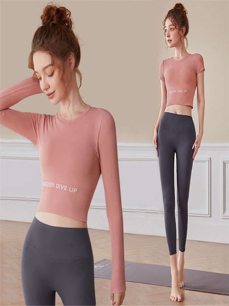 yoga suit women's gym wear autumn and winter running professional fast dry fashion temperament net red show thin, Gray
yoga suit women's gym wear autumn and winter running professional fast dry fashion temperament net red show thin, Gray