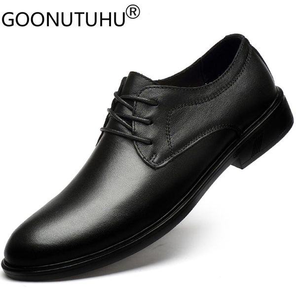 fashion men's shoes dress genuine leather male classics brown black lace up shoe man work office formal shoes for men size 36-45
fashion men's shoes dress genuine leather male classics brown black lace up shoe man work office formal shoes for men size 36-45