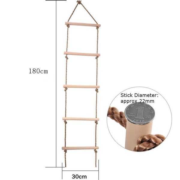 kids funny toys 5 wooden rungs pe rope ladder children climbing toy sport rope swing safe fitness toys equipment outdoor garden wmtlbo
kids funny toys 5 wooden rungs pe rope ladder children climbing toy sport rope swing safe fitness toys equipment outdoor garden wmtlbo