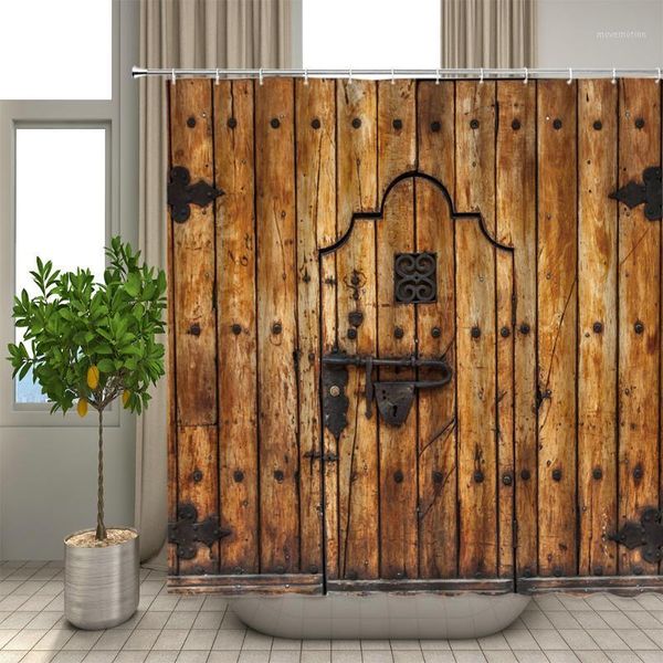 old vintage wood doors shower curtain mat decorative waterproof polyester fabric bathroom curtains home bath decor multi-size1
old vintage wood doors shower curtain mat decorative waterproof polyester fabric bathroom curtains home bath decor multi-size1