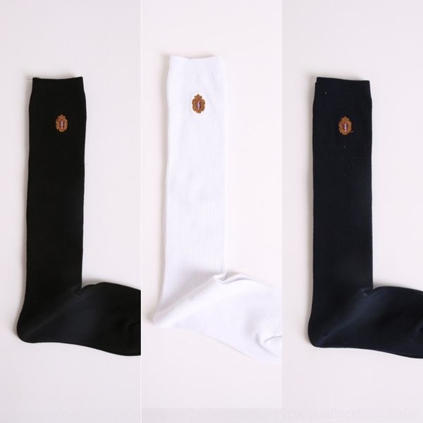 c6ndu knee length sockssolid colorfemalejapanese and korean colleg medium british stylepure sockse cotton medium tube socksembroidered socks, Black
c6ndu knee length sockssolid colorfemalejapanese and korean colleg medium british stylepure sockse cotton medium tube socksembroidered socks, Black
