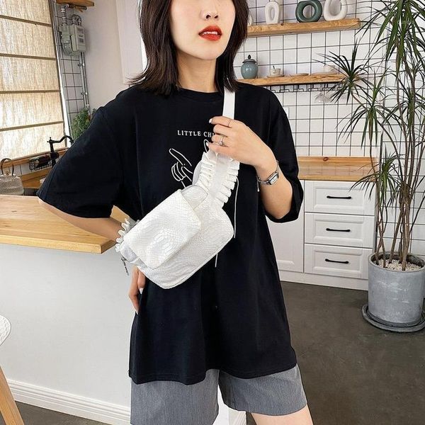 waist bags 2021 korean version of the shoulder bag women's casual fashion lotus leaf concave shape lace chest waist1
waist bags 2021 korean version of the shoulder bag women's casual fashion lotus leaf concave shape lace chest waist1