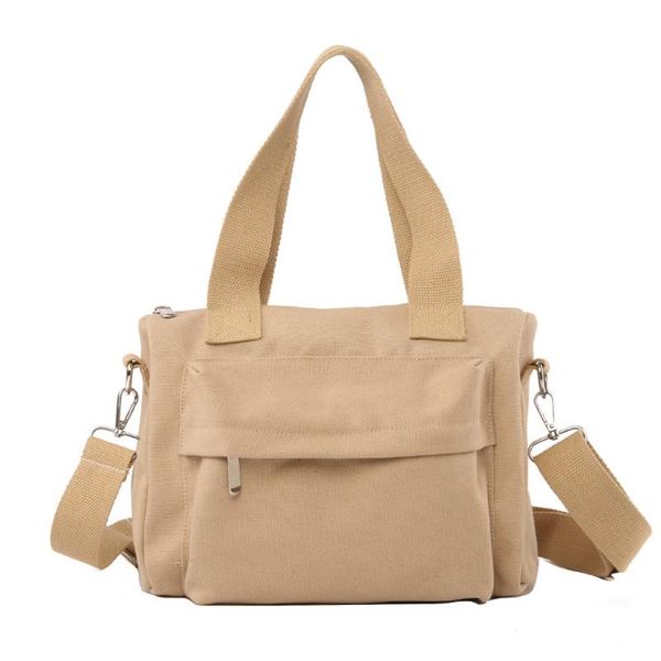 women's solid color portable canvas bag simple shoulder bag casual messenger women's handbags luxury big tote sac bols
women's solid color portable canvas bag simple shoulder bag casual messenger women's handbags luxury big tote sac bols